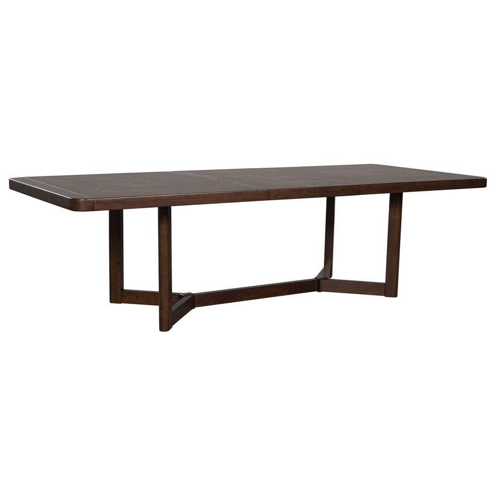 Ashley Dilenno Rectangular Dining Table in Rich Warm Brown - Table Only, , large