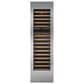 Sub Zero Integrated 18" Wine Storage Door Panel with Pro Handle - Left Hinge in Stainless Steel, , large