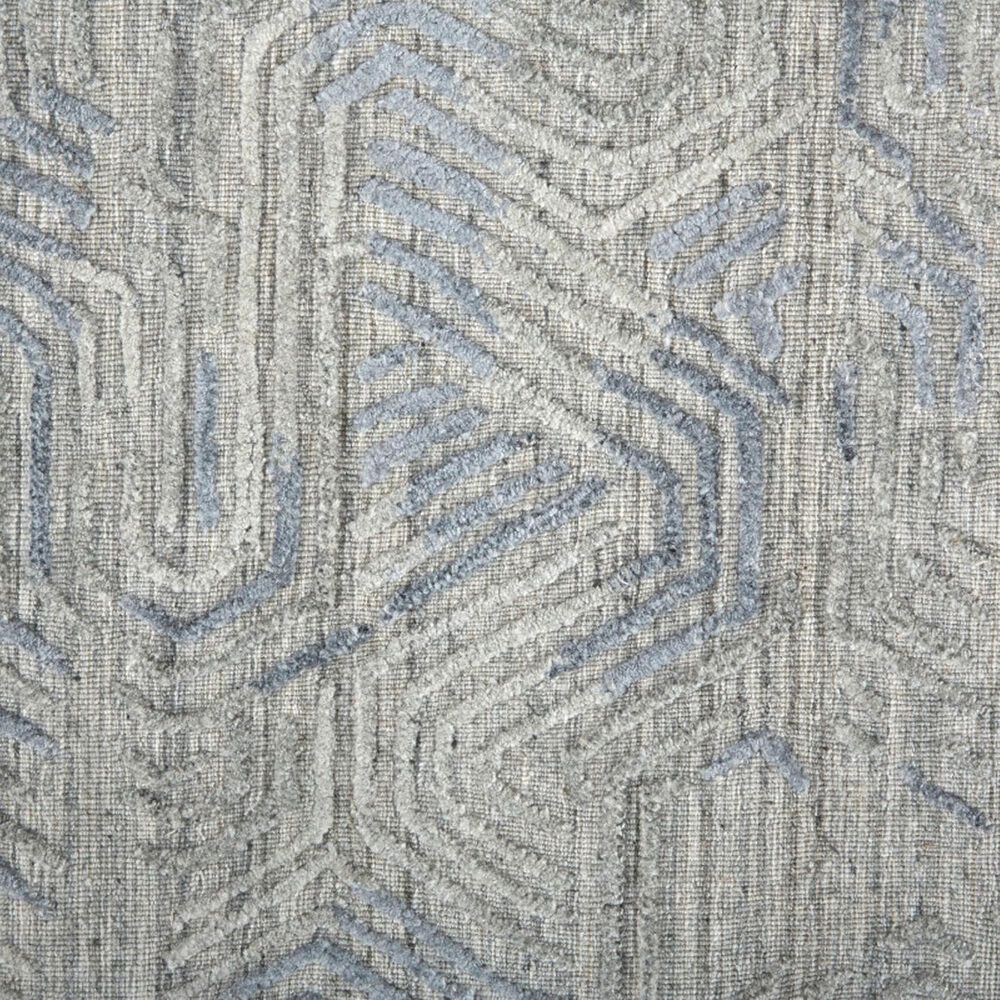 Feizy Elias 2&#39; x 3&#39; Blue and Gray Area Rug, , large