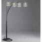37B Rain Drop Floor Lamp in Black, , large