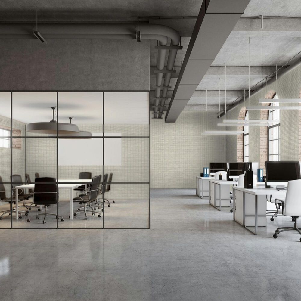 Emser Savvy Oat 1" x 3" on 11" x 12" Glazed Porcelain Mosaic Sheet, , large