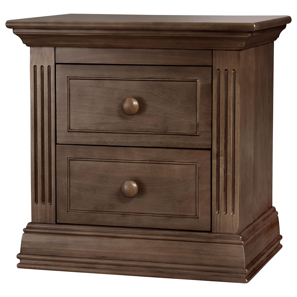 Sorelle Providence 2-Drawer Nightstand in Chocolate, , large