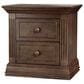 Sorelle Providence 2-Drawer Nightstand in Chocolate, , large