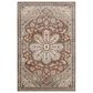 Central Oriental Minerva Corelia 5" x 7"3" Latte and Storm Area Rug, , large