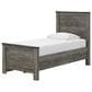 Ashley Frandern 5-Piece Twin Panel Storage Bedroom Set in Rustic Warm Gray, , large