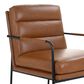 Moe"s Home Collection Verlaine Arm Chair in Brown, , large