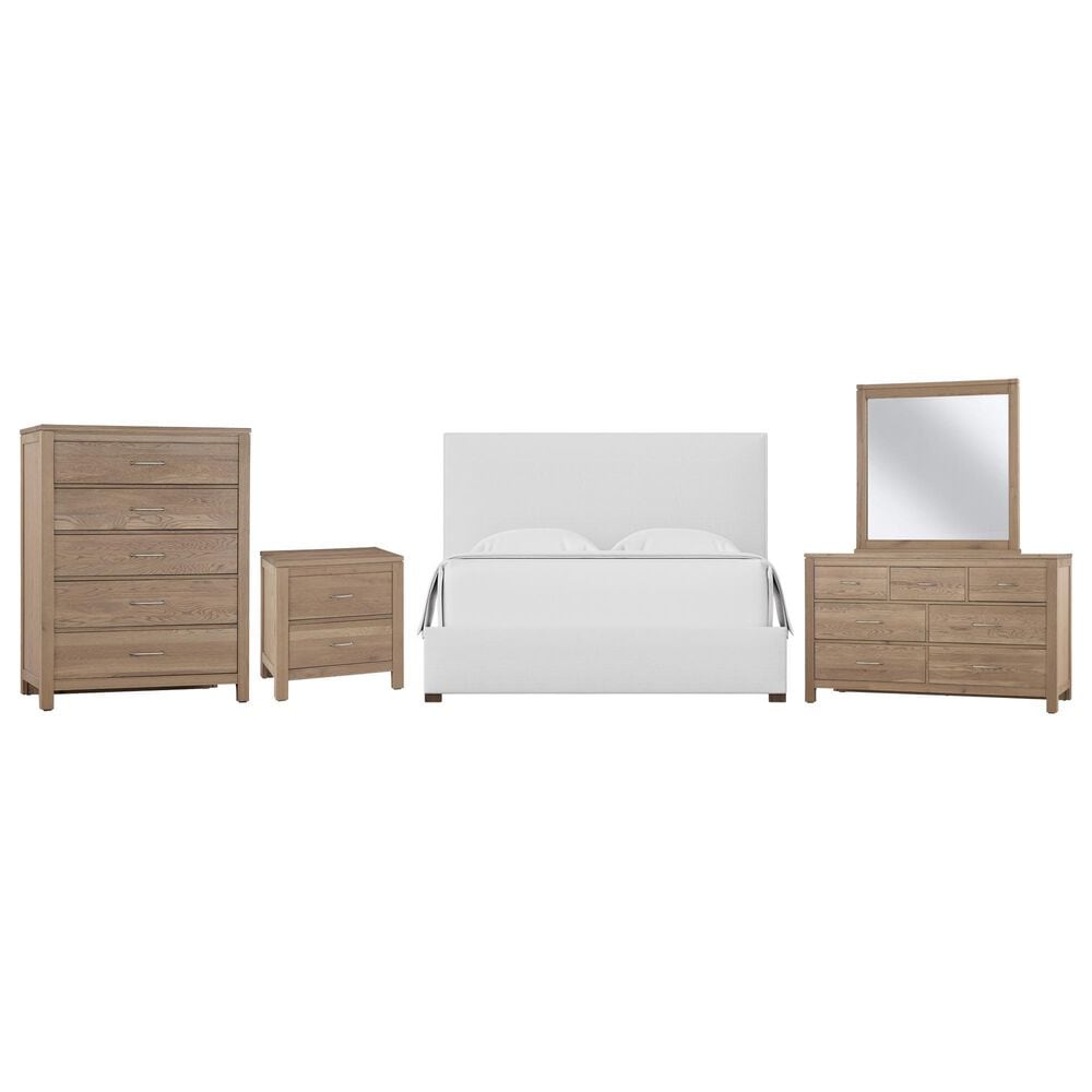Viceray Collections Choices Amelia, Tide and Timber 5-Piece Queen Bedroom Set in Natural Oak, , large