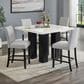 Crown Mark Parkside Upholstered Counter Stool in Dove, , large