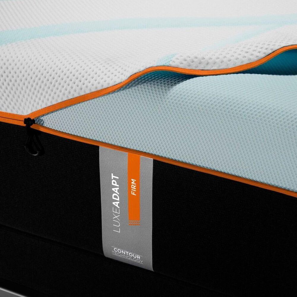 Tempur-Pedic TEMPUR-LUXEADAPT Firm Queen Mattress with High Profile Box Spring, , large
