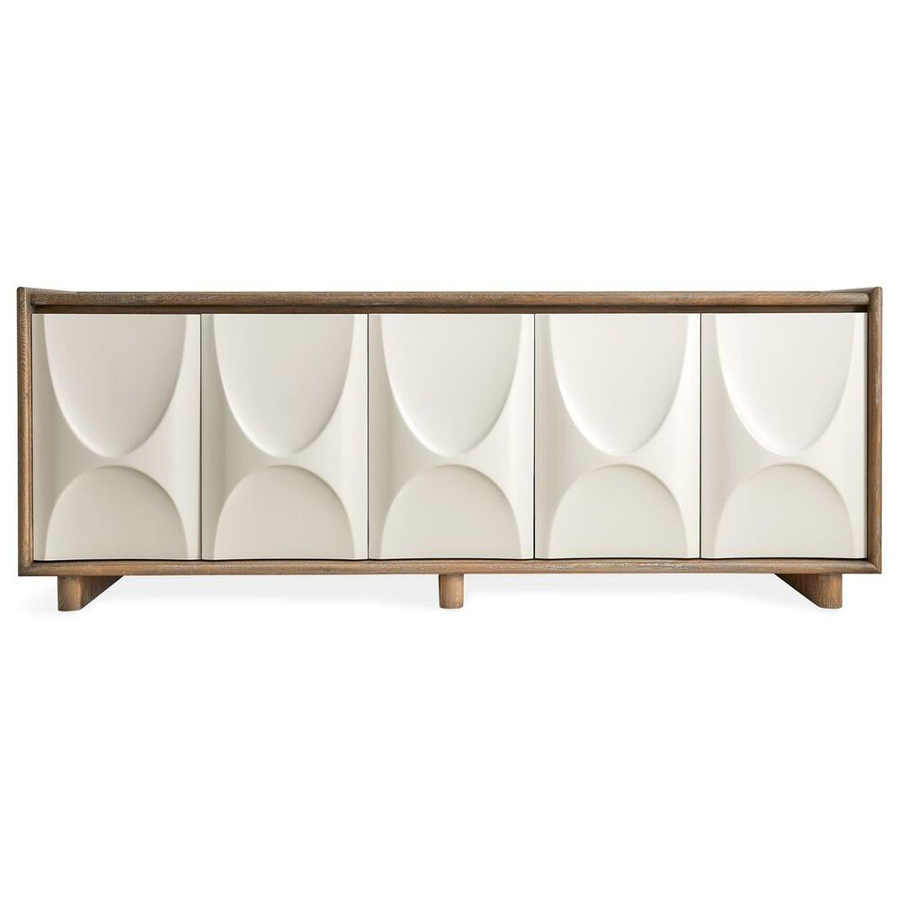 Uttermost Swoosh 5-Door Cabinet in Natural and Cream, , large