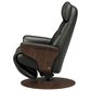 Stressless Adam Power Recliner in Paloma Black, , large