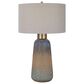 Uttermost Western Sky Table Lamp in Blue Green, Indigo and Golden Rust, , large