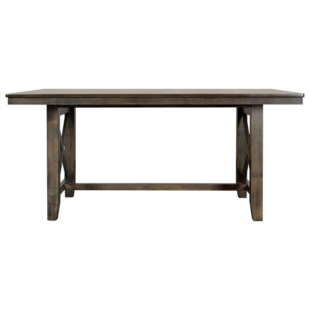 New Classic Julius 6 Piece Dining Set in Walnut Brown, , large