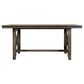 New Classic Julius 6 Piece Dining Set in Walnut Brown, , large