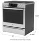 GE Profile 30" Dual Fuel Slide-In Front-Control Range in Fingerprint Resistant Stainless Steel, , large
