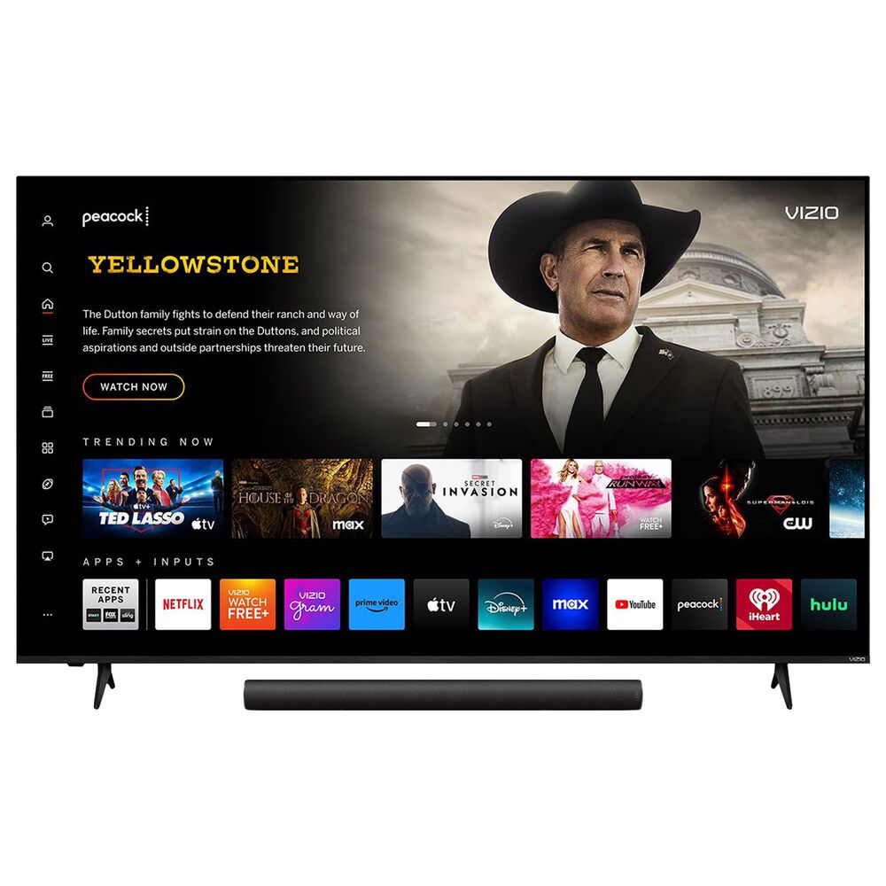 Vizio 75" 4K QLED TV w/SB, , large