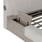 Boulder & Pine King Storage Bed with Lights and Speaker, , large