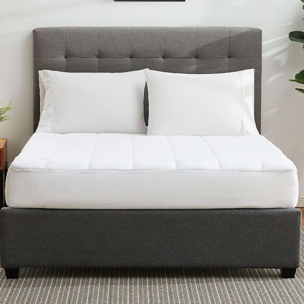 Pem America Cannon Classic Cotton Full Mattress Pad in White, , large