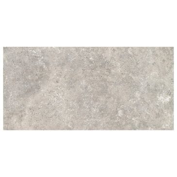 Emser Letrav Silver 12" x 24" Porcelain Tile, , large