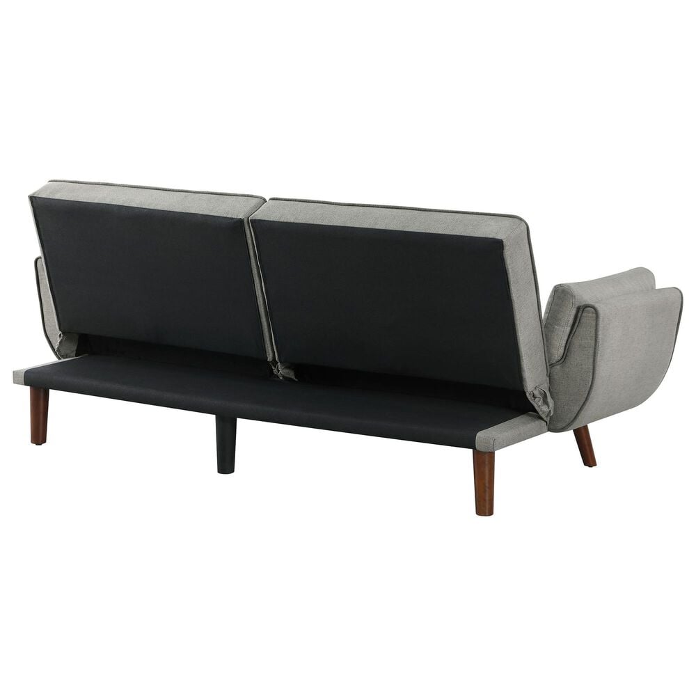 Pacific Landing Caufield Stationary Convertible Sofa Bed in Grey, , large