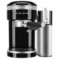 KitchenAid 47 Oz Semi-Automatic Espresso Machine in Onyx Black, , large