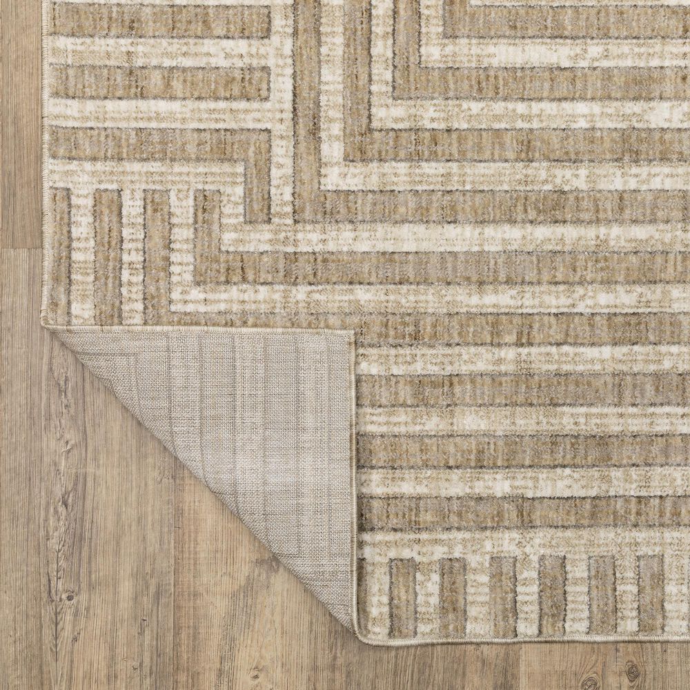 ROW by Oriental Weavers Hunter Beige and Ivory 2'3" x 7'6" Runner, , large