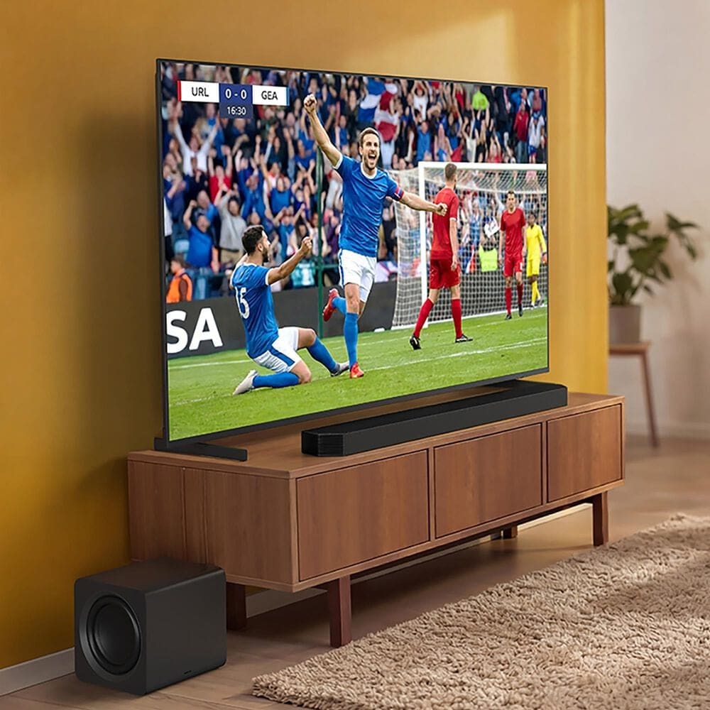 Samsung Q Series 5.1.2 Channel Soundbar with Wireless Subwoofer in Black, , large