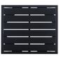 Linon Home Decor Holland Aluminum Side Table in Black, , large