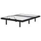 Ashley Best Queen Adjustable Base with Lumbar and Audio in Charcoal Gray, , large