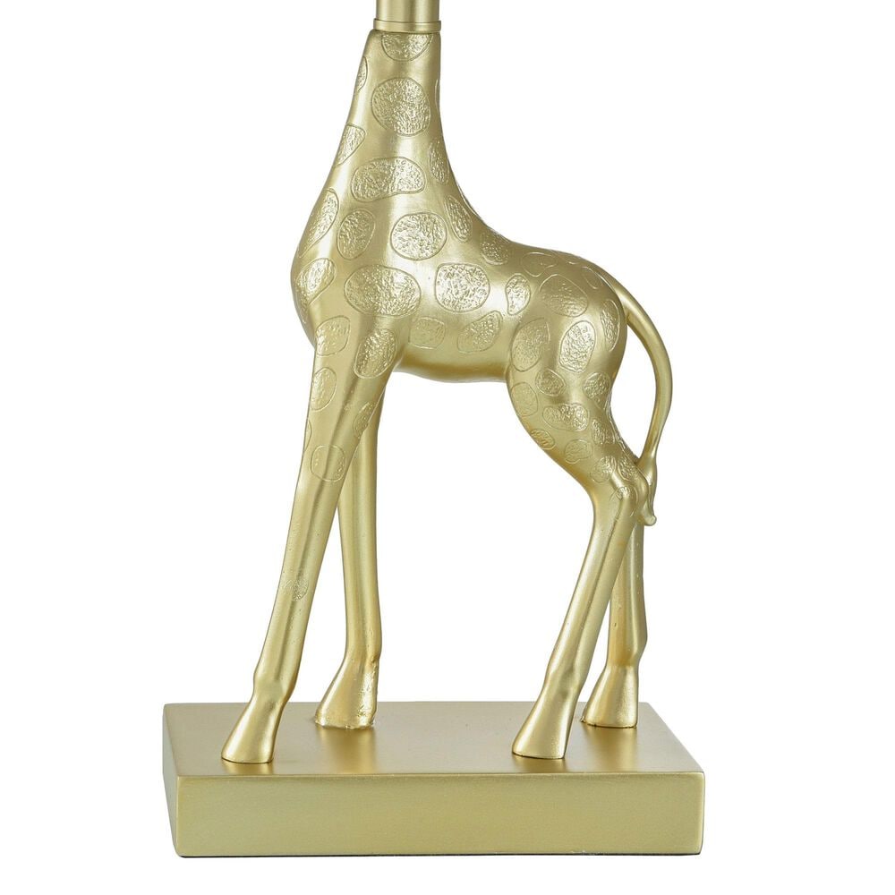 Flair Industries Poly Giraffe Table Lamp in Gold, , large