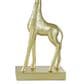 Flair Industries Poly Giraffe Table Lamp in Gold, , large