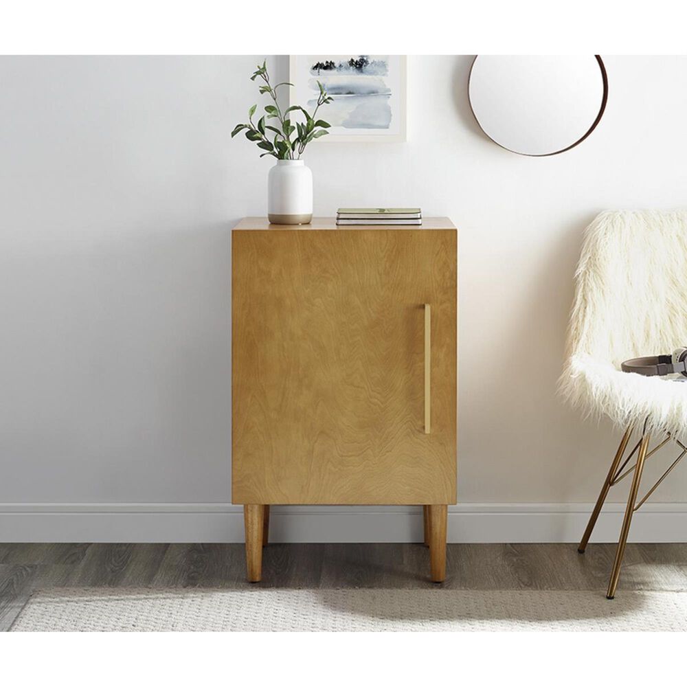 Crosley Furniture Everett Record Player Stand in Acorn, , large