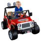 Power Wheels Jeep Wrangler in Red, , large