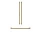 Cafe CAFE REFRIGERATION HANDLE KIT - BRUSHED BRASS, , large