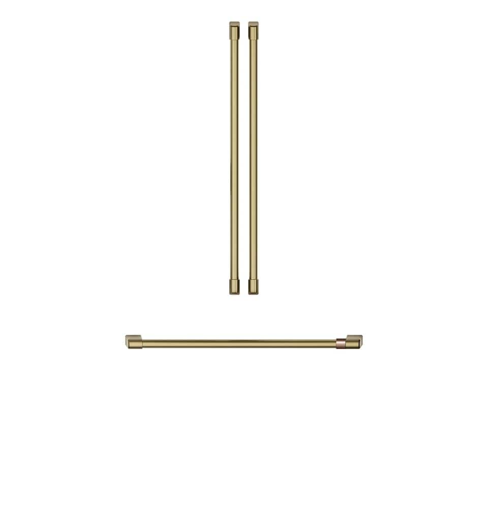 Cafe CAFE REFRIGERATION HANDLE KIT - BRUSHED BRASS, , large