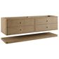 James Martin Allamari 72" Double Bathroom Vanity in Dune Mist with 3 cm Siberian Silestone Top, Rectangular Sinks and FreePower Wireless Charger, , large