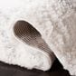 Safavieh Parma Shag PMA583A 2"3" x 9" Cream and Grey Runner, , large
