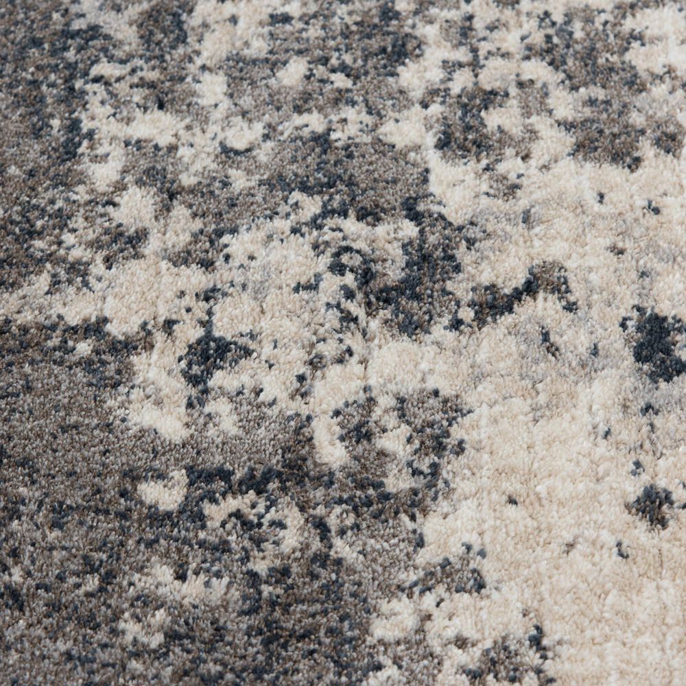 Central Oriental Minerva Fitz 5&#39; x 7&#39;3&quot; Grey and Blue Area Rug, , large
