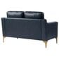 Lifestyle Solutions Fletcher Stationary Loveseat in Navy, , large