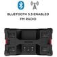 Ion Tailgater Tough Rugged Portable All-Weather Wireless Speaker in Black, , large