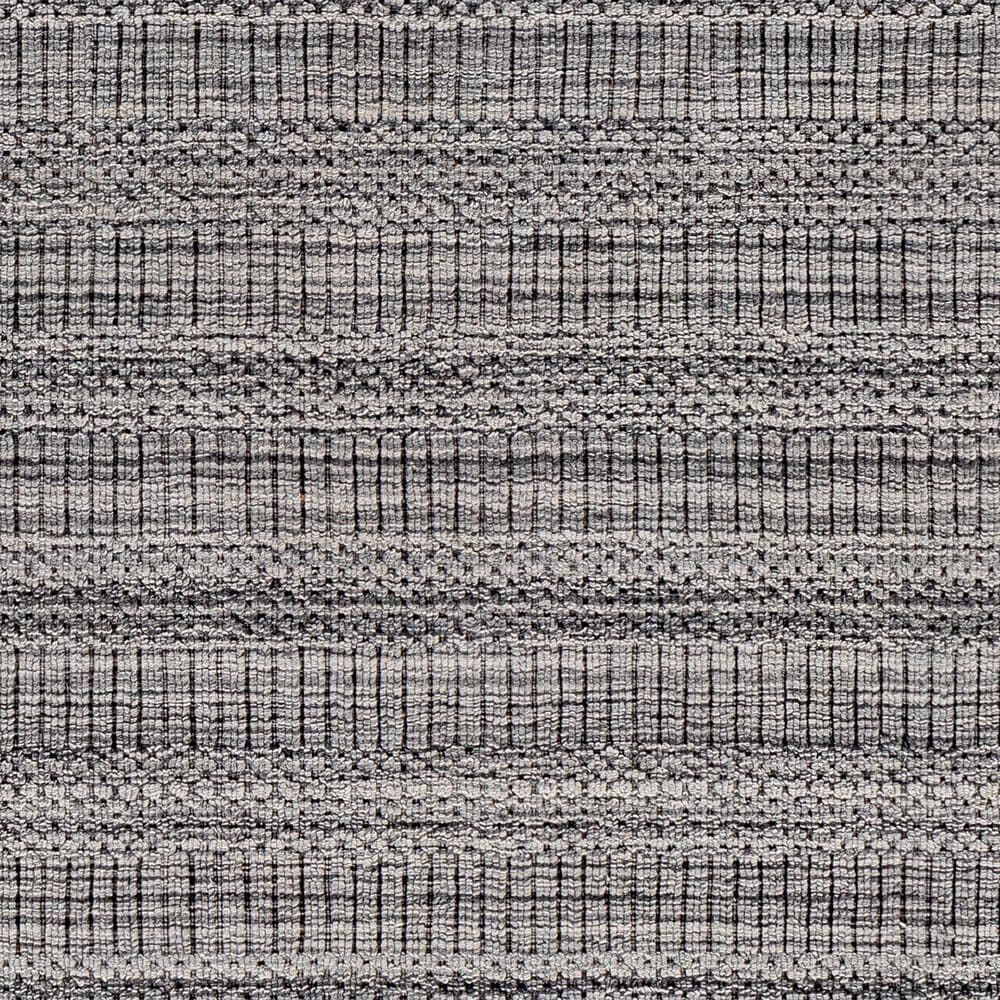 Surya Hickory 5&#39; x 7&#39;6&quot; Gray, Charcoal, Light Slate and Cream Area Rug, , large