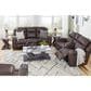 Ashley Lavenhorne Manual Loveseat in Granite, , large