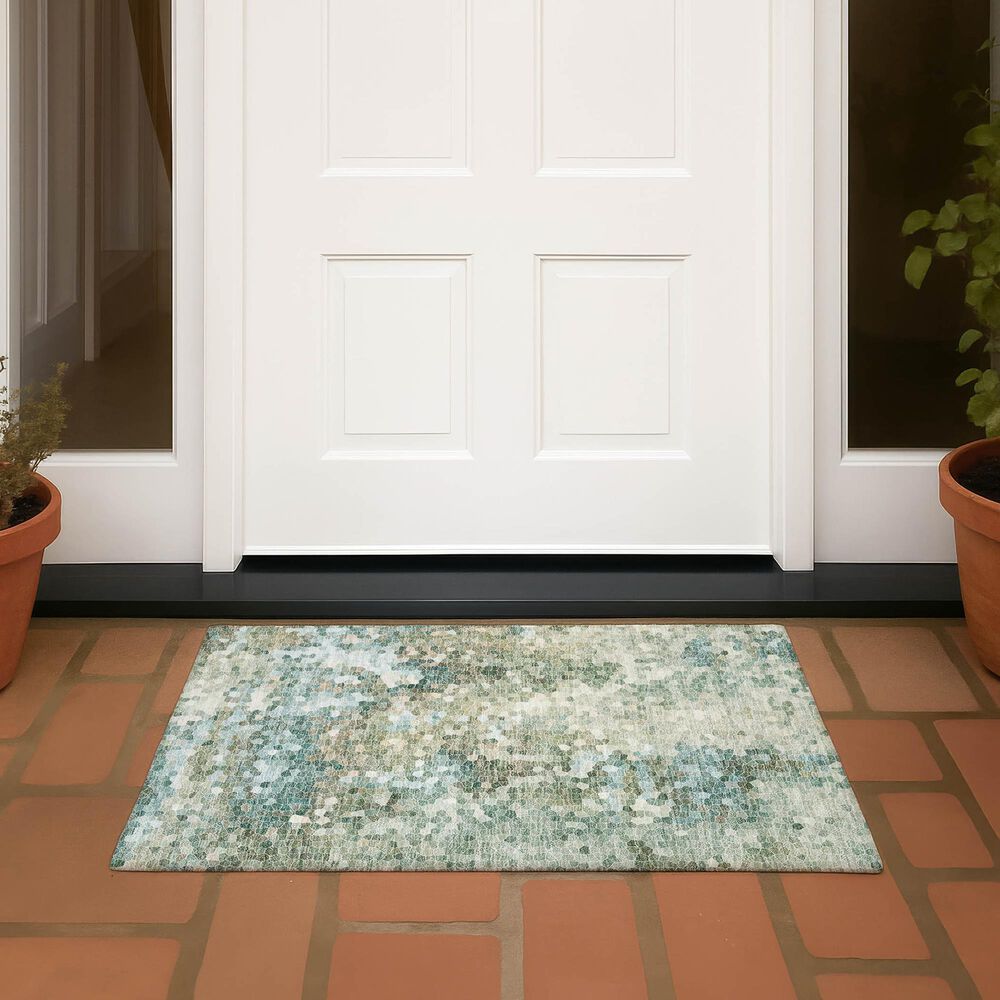Dalyn Rug Company Lumara Seafoam 2'6" x 3'10" Area Rug, , large