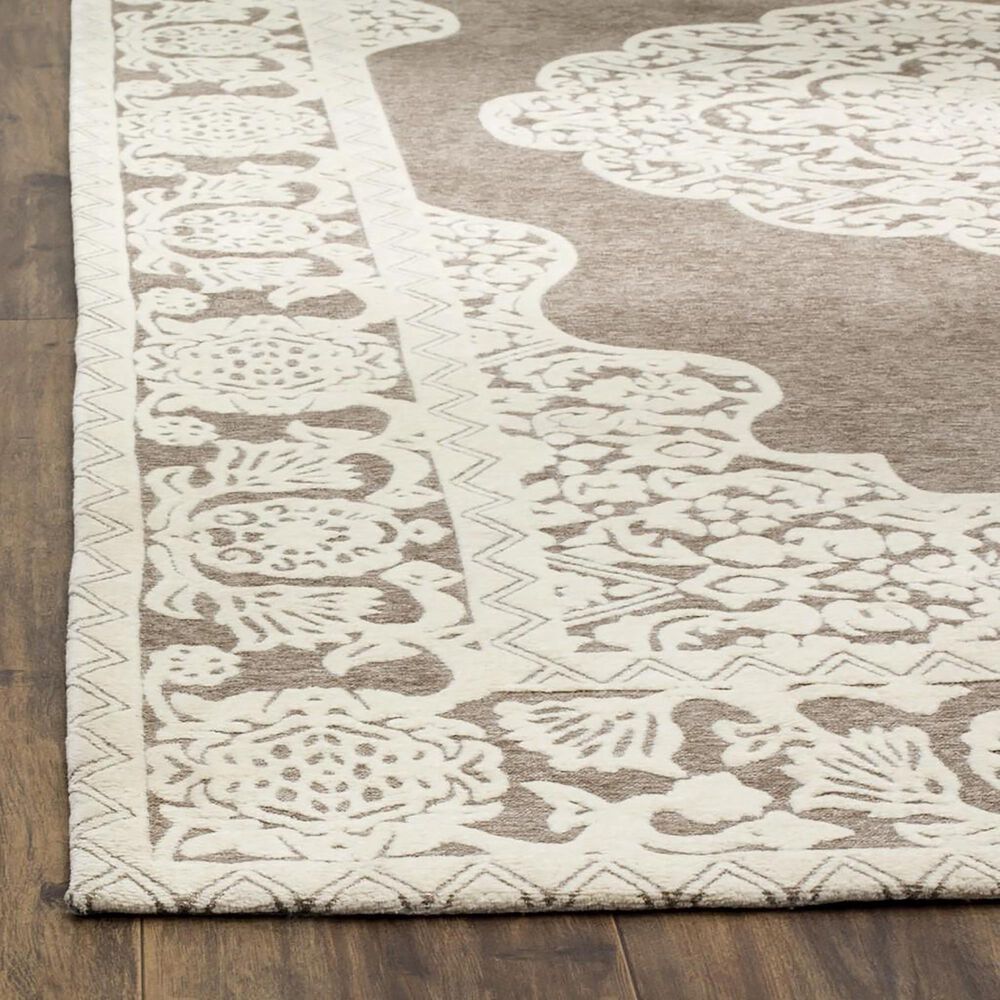 Safavieh Marbella MRB615A 5&#39; x 8&#39; Light Grey and Ivory Area Rug, , large