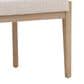 Blue Sun Designs Jacquelyn Dining Side Chair in Light Natural Finish and Beige Upholstery, , large