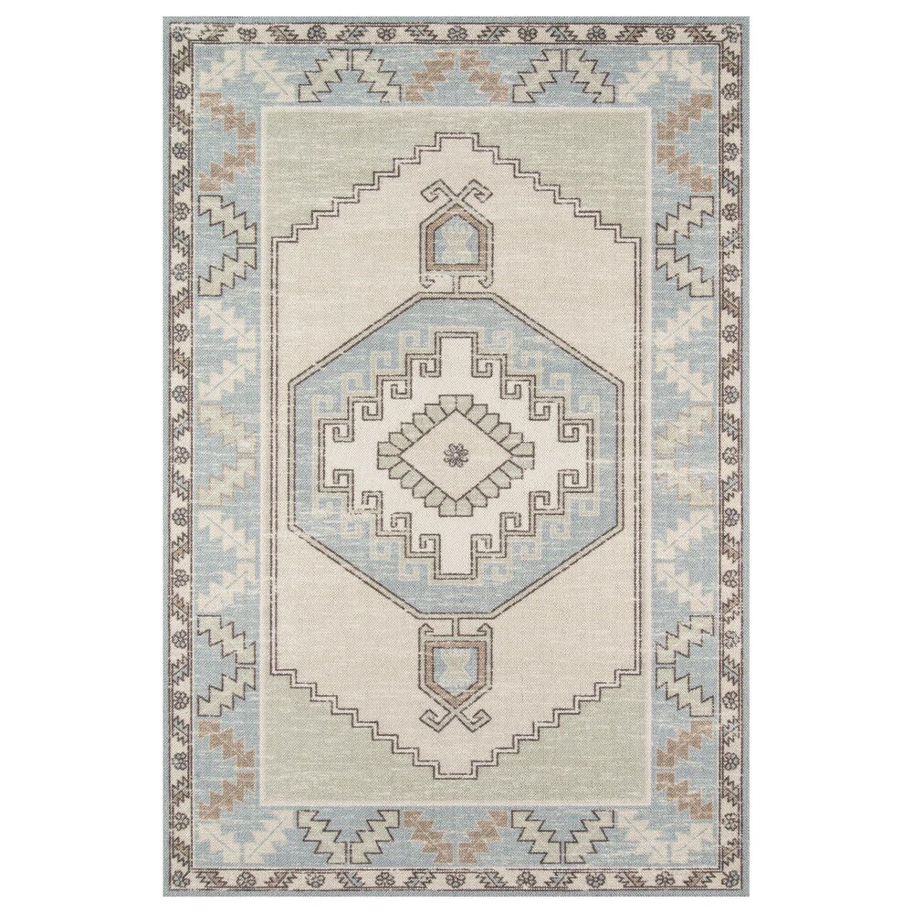Momeni Anatolia ANA-2 9'9" x 12'6" Light Blue Area Rug, , large