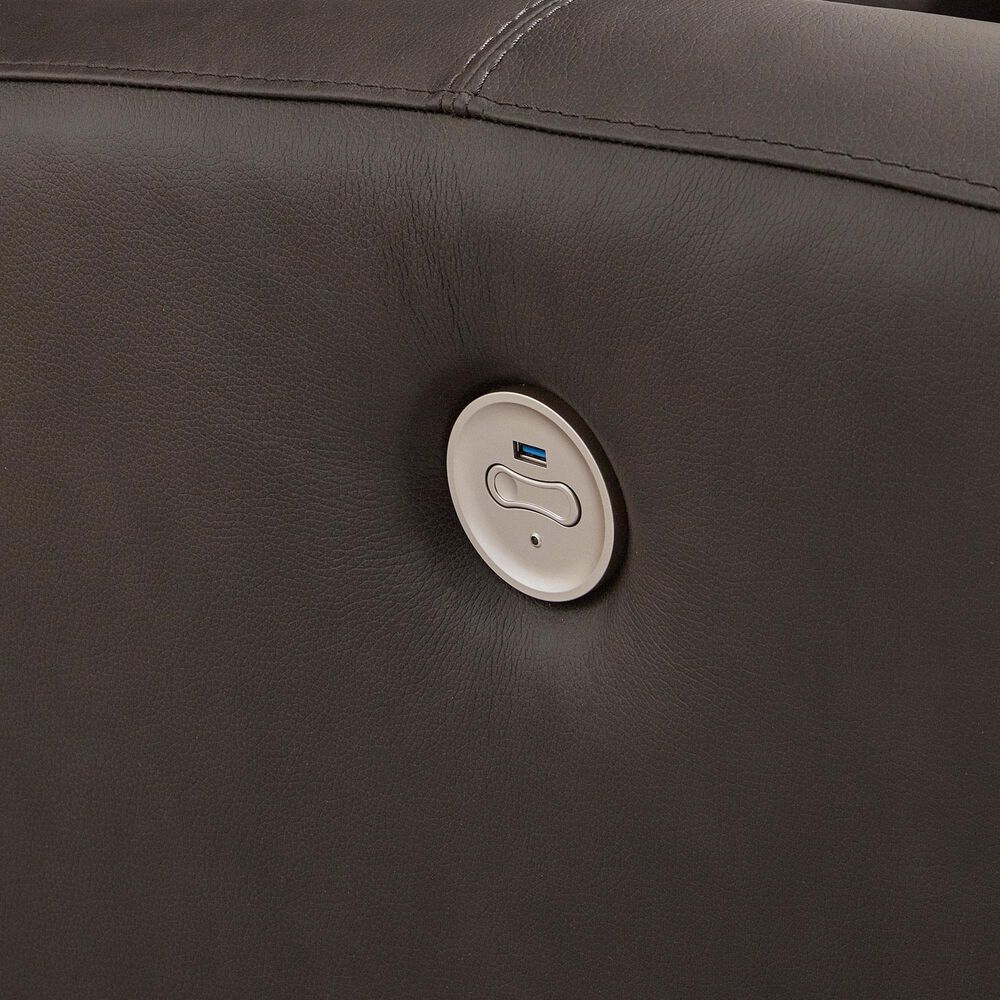 Ashley Boxmere Power Recliner Sofa in Storm, , large