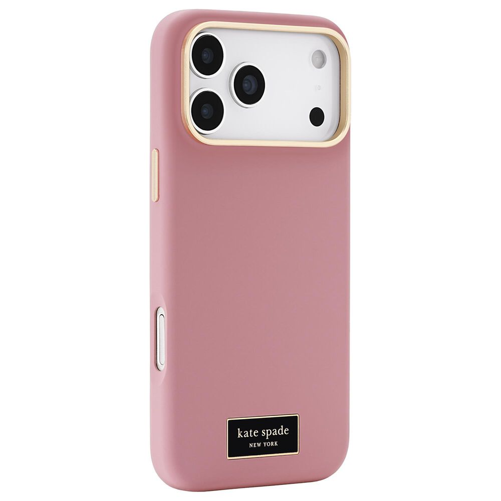 Kate Spade Silicone MagSafe Case for Apple iPhone 17 Pro Max in Icon Dusk Rose, , large