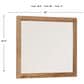 Archbold Furniture Warren 7-Drawer Dresser and Mirror in Harvest, , large