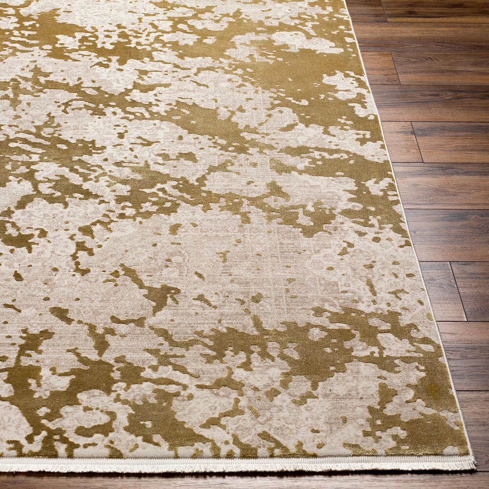 Surya Solar 9&#39;6&quot; x 13&#39; Tan, Medium Brown, Camel, Blush and Light Beige Area Rug, , large